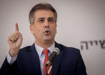אלי כהן נכנס למשרד החוץ: לא ימונה שגריר שלא מכיר בישראל כמדינה יהודית ודמוקרטית