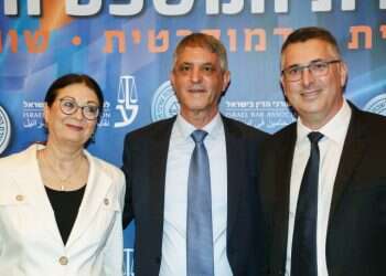 גדעון סער, אבי חימי ואסתר חיות. צילום: גדעון מרקוביץ', פלאש 90 לשימוש חד פעמי