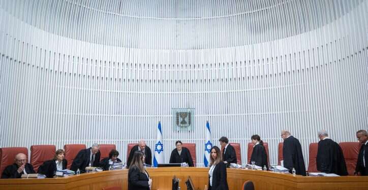 בית המשפט העליון. צילום: יונתן זינדל, פלאש 90 לא רפורמת המשילות – רפורמת הדמוקרטיה להחזרת השלטון לבוחרים