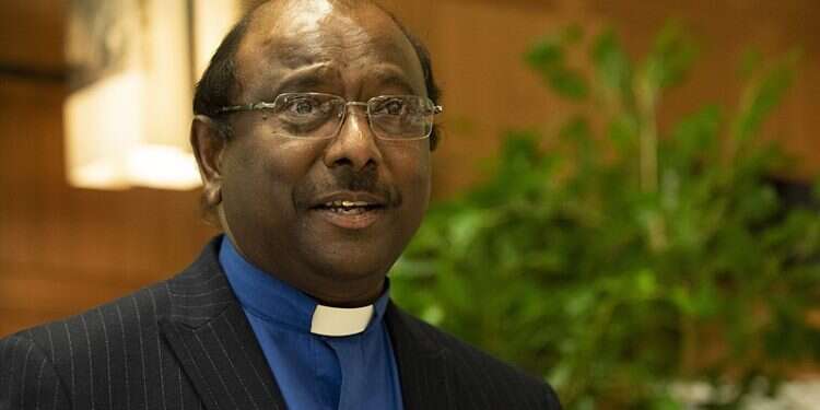 ג'רי פילאי. קרדיט: Peter Williams/WCC מזכ"ל מועצת הכנסיות העולמית: "לגנות בחריפות את התקפות הצבא הישראלי בג'נין"