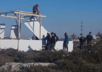 כוחות הביטחון פינו היום, בפעם השנייה, את גבעת אור חיים שבשומרון