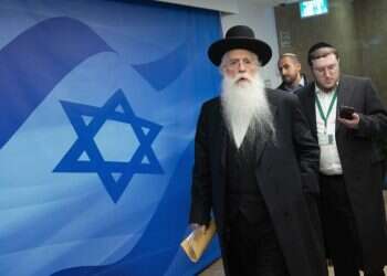 השר מאיר פרוש. צילום: יונתן זינדל/פלאש90