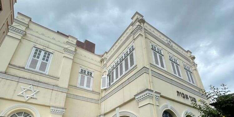 בית הכנסת מגן אבות בסינגפור. צילום: מורדי מילר סודות העבר שמסתתרים בבית הכנסת העתיק בסינגפור