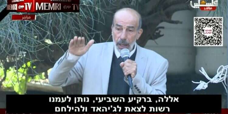 "אללה מרשה לכם לצאת לג'יהאד": תלונה במשטרה נגד דרשן המסגד בחאן אל אחמר