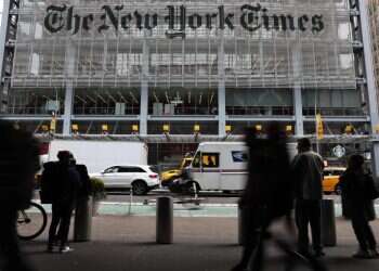 מערכת הניו יורק טיימס. צילום: גטי אימג'ס/AFP מה יגרום לניו יורק טיימס להפסיק לשנוא את ישראל?