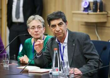 שמחה ולאה גולדין. צילום: נעם מושקוביץ דוברות הכנסת אחיו של הדר גולדין: "כל אם בעזה יודעת שתוכל לבוא לבקר את האסירים פה"