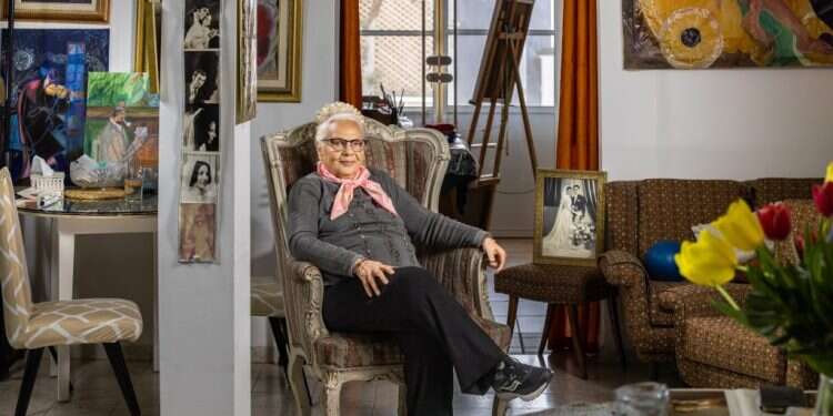 אליס קדוש. צילום: ברוך גרינברג
"אנשי הסוכנות לא רצו להעלות לארץ את הזקנים, הם רצו פה רק צעירים, שילכו להילחם"