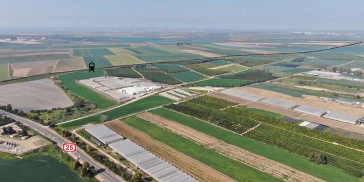 השטח המיועד ליישוב חנון. צילום: מועצה אזורית שדות נגב