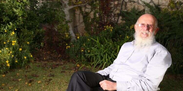 הרב יעקב מדן. צילום: מרים צחי "בעקירה מגוש קטיף בלענו הכול ולא העלינו בדעתנו מלחמת אחים או ירידה מהארץ"