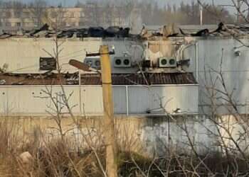 מל"ט רוסי התפוצץ ליד מאפיית המצות בעיר דניפר באוקראינה