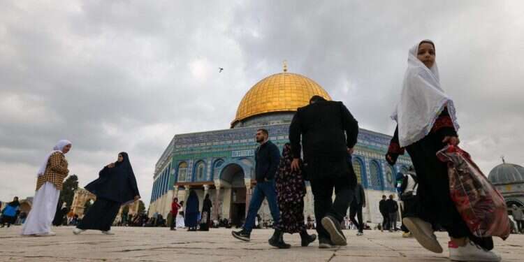 הר הבית. צילום: AFP לא מובן מאליו: עשרים שנה לפתיחת הר הבית מחדש ליהודים