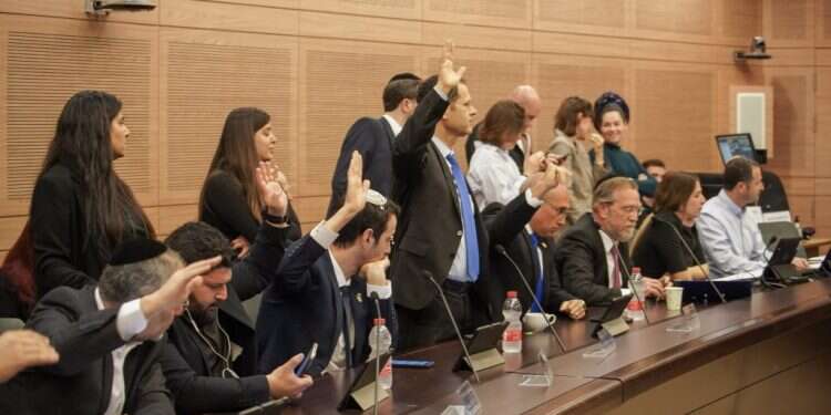 ועדת חוקה. צילום: דני שם טוב, דוברות הכנסת