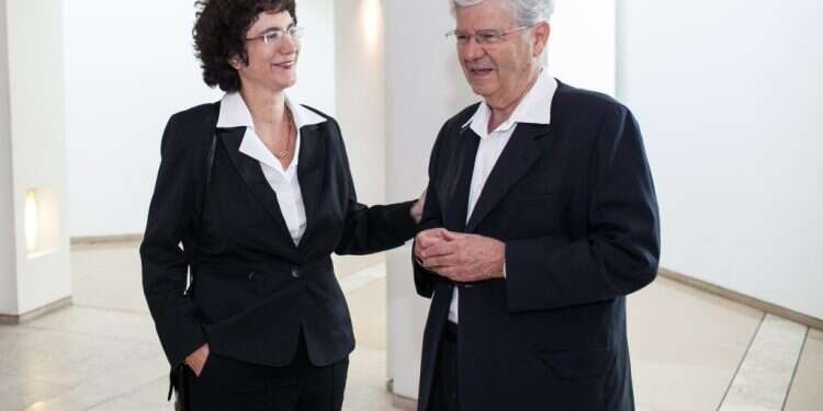 אהרן ברק ודפנה ברק־ארז, 2012. צילום: נועם מושקוביץ, פלאש 90