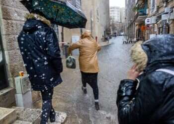 הגשם יחזור בשבת, הטמפרטורות יצנחו ושלג בחרמון: תחזית מזג האוויר