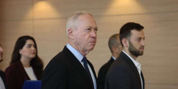 גלנט. צילום: יונתן זינדל - פלאש 90 אמרתי לכם