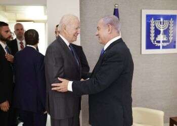 ביידן ונתניהו. צילום: רענן כהן המאמץ הישראלי להנעת הממשל האמריקני להשפיע על הרפורמה המשפטית מתחזק