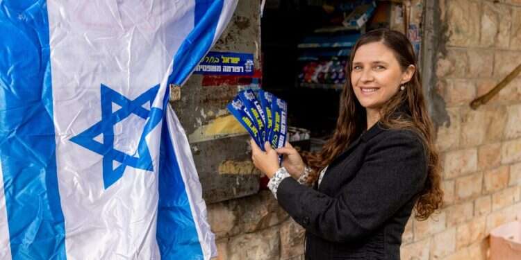 שרה העצני־כהן. צילום: נעמה שטרן הסברה לרפורמה? תנועת "ישראל שלי" התגייסה למשימה