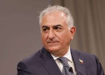 רזא פהלווי, בנו של השאה האיראני שהודח במהפכה האסלאמית. צילום: AFP