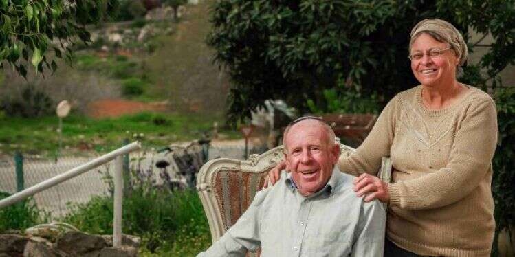 משה ופנינה גרוסברג. צילום: ברוך גרינברג