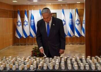 נתניהו הקריא שיר שכתב חמיו בטקס יום השואה בכנסת