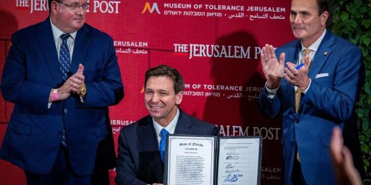 מושל פלורידה בישראל: "יו"ש זה לא שטח כבוש"