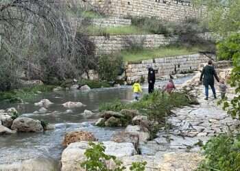 אחרי חורף שחון: גשמי ניסן חידשו את הזרימה בנחלים 