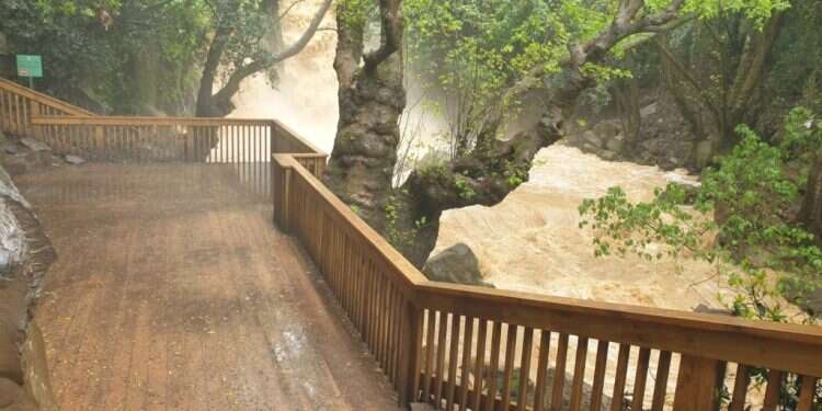 כמויות גשם אדירות ברחבי הארץ. החרמון נצבע לבן | צפו