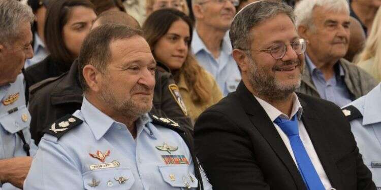 השר לביטחון לאומי איתמר בן גביר ומפכ ערב יום הזיכרון: האב השכול מונה לתפקיד בכיר במשטרה