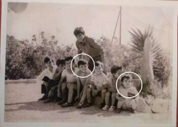 אחיינים שלי, שעומדים מעל קבר דודם שלא פגשו מעולם, מלאי געגוע