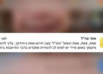 בצבא בודקים: מה גרם לפרסום הודעת החירום באפליקציית צה"ל?