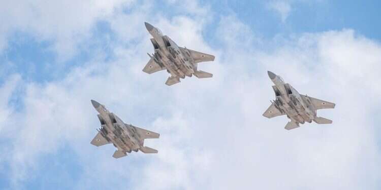 מטס חיל האוויר ביום העצמאות. צילום: דובר צה מטס יום העצמאות תשפ"ג 2023: היכן הוא עובר, ומתי הוא יגיע ליישוב שלכם