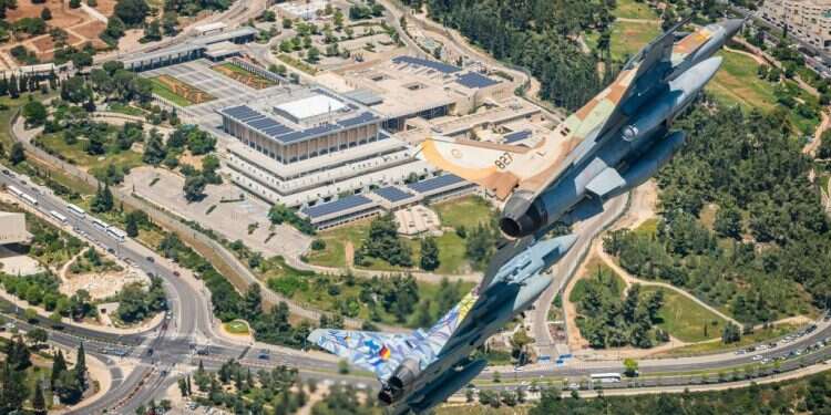 מטס חיל האוויר 2023 למי שפספס: צפו בתיעוד משמי הארץ