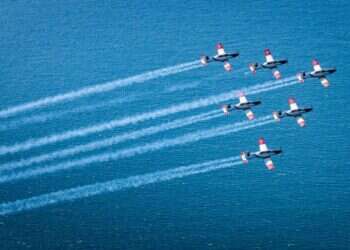 מטס חיל האוויר 2023 למי שפספס: צפו בתיעוד משמי הארץ