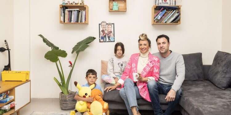 משפחת דרום, בנימינה. צילום: אבישג שאר ישוב