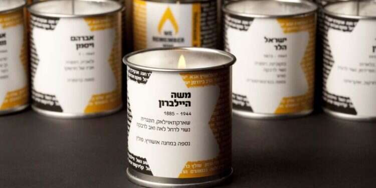 "השאיפה שלי שיהיה ברור שזה מה שעושים ביום השואה – מדליקים נר אישי לזכר מישהו שנספה"