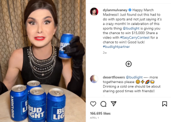 צילום מסך מתוך האינסטגרם של דילן מאלווייני. ארה"ב: מותג בירה מפורסם בחר בפרזנטור טרנסג'נדר ועורר תנועת מחאה