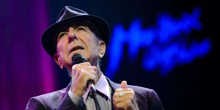 לאונרד כהן. צילום: AFP