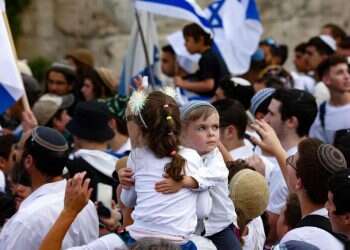 יום ירושלים. צילום: AFP "קיומה של ישיבת ממשלת הכיבוש באזור הכותל המערבי – מסר ברור של הסלמה שיטתית"