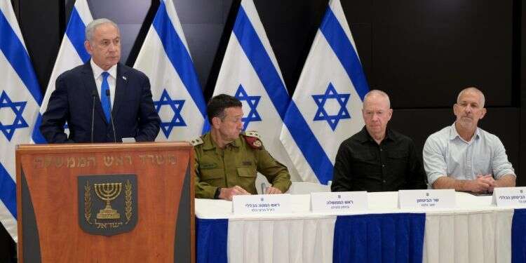 "סוכלה חוליה שנערכה לירי רקטות מג'נין לישראל": צפו בהצהרת ראש הממשלה וראשי מערכת הביטחון