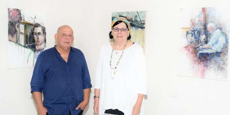 ליאורה לוי ורוני ראובן. צילום: עמרם כהן