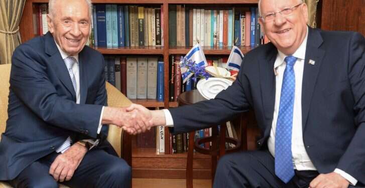 שמעון םרס ורובי ריבלין. צילום: מארק ניימן, לע "הפיכה", "שלום" ו"שבטים": השמאל בורא מציאות עם מילים – ומנצח