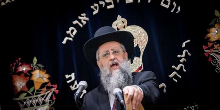 הרב דוד יוסף. צילום: יונתן זנדל, פלאש 90 אחיו של אריה דרעי, בנו של הרב עובדיה יוסף וראש ישיבת מרכז הרב: מי יהיו הרבנים הראשיים הבאים?