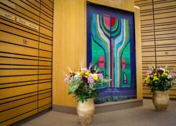 שבועות בבית כנסת באפרת. אילוסטרציה. צילום: גרשון אלינסון, פלאש 90 זהו, גם חג השבועות נפל לפרוגרס