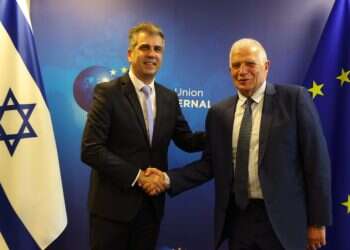 "דף חדש ביחסים בין ישראל לאיחוד האירופי": שר החוץ כהן נפגש עם ג'וזף בורל