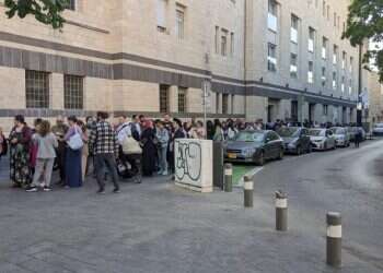 מאות אנשים בתור: חידוש הדרכונים ללא הזמנת תור מראש החל הבוקר