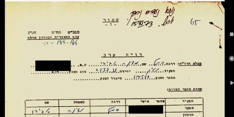 "עלה לנו בדם יקר": הדו"ח של אביהו מדינה התגלה בארכיון מלחמת יום כיפור