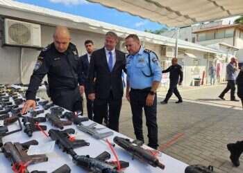 בסיוע סוכן סמוי: עשרות נעצרו במבצע נגד סוחרי אמל"ח וסמים