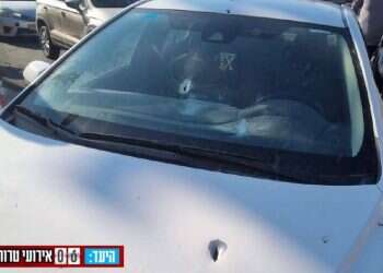 פצוע קל בפיגוע ירי סמוך לאבני חפץ