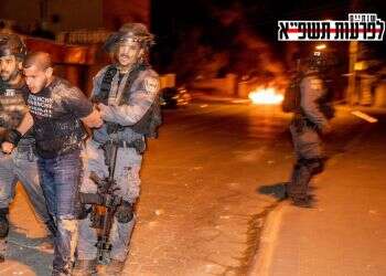 שנתיים לפרעות תשפ עונש מגוחך לפורעים שתקפו שוטרים במהלך שומר חומות