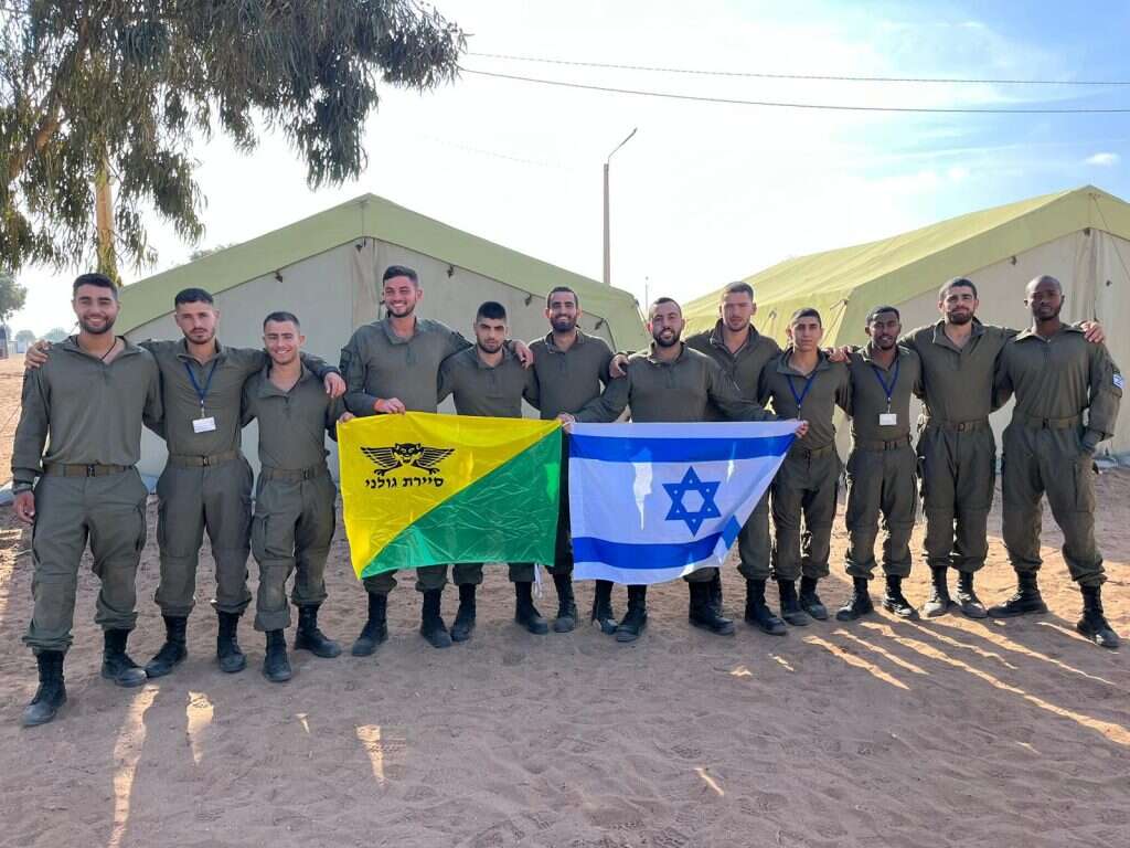 לוחמי סיירת גולני. צילום: דובר צה